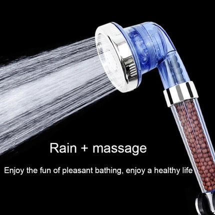 Adjustable Shower Head for Everyday Home Bathroom Use with rain and massage settings for relaxation and better water quality