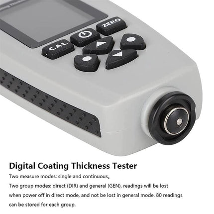 RZ Handheld Paint Thickness Gauge for Coating Measurement handheld digital coating thickness tester for automotive and field inspections
