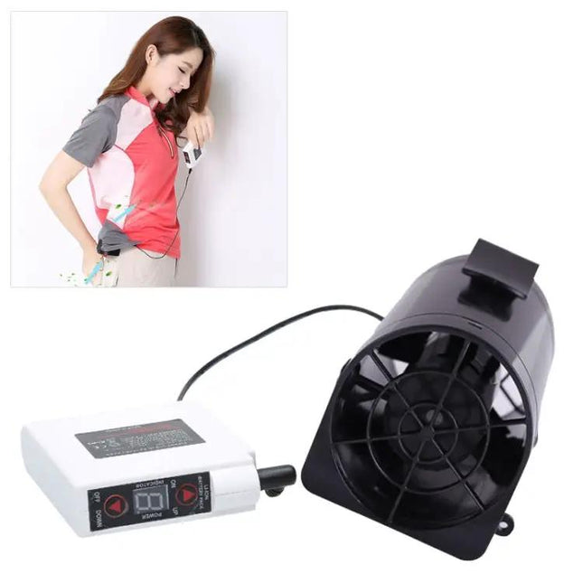 Mini Wearable USB Waist Fan For Personal Cooling Comfort