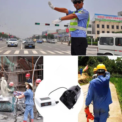 Mini Wearable USB Waist Fan For Personal Cooling Comfort