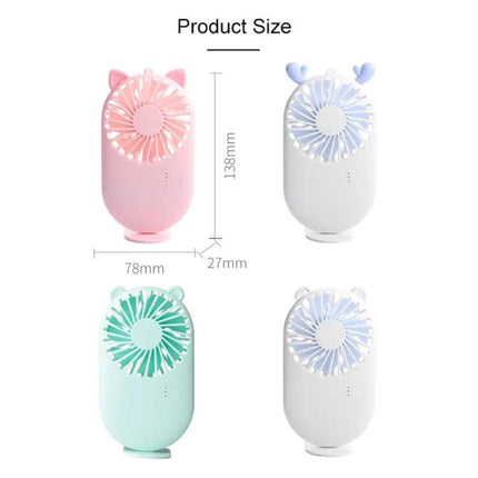 Compact Portable USB Mini Fan for Everyday Cooling Use