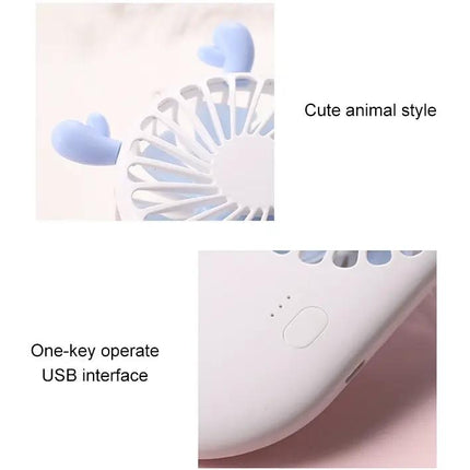 Compact Portable USB Mini Fan for Everyday Cooling Use