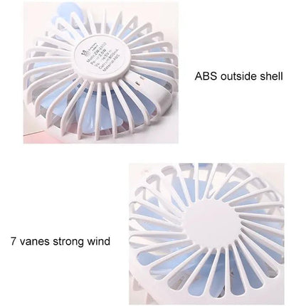 Compact Portable USB Mini Fan for Everyday Cooling Use