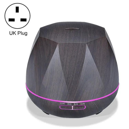 Peach Shape Wood Grain Ultrasonic Humidifier for Aromatherapy