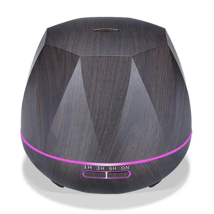Peach Shape Wood Grain Ultrasonic Humidifier for Aromatherapy