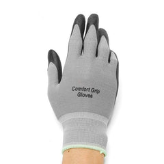 Gants de travail d'électricien confortables, antidérapants, résistants à l'usure, en caoutchouc nitrile, taille : L