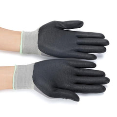 Heavy-Duty Non-Slip Nitrile Rubber Gloves for Electricians - Size L