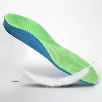Children PU XO Leg Corrective Insole For Daily Wear Size 21cm - soft breathable velvety top, lightweight PU cushioning for kids' daily shoes