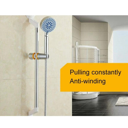 Durable Shower Hose for Everyday Home Bathing Routines stainless steel outer pipe with PVC anti-burst inner pipe, anti-winding shower setup