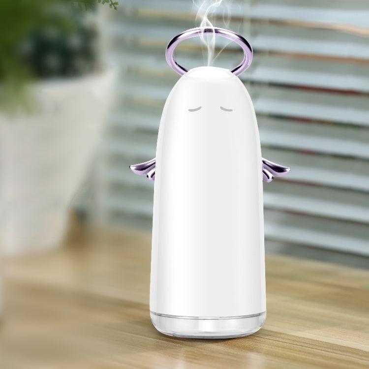 Mini Angel Mist Humidifier with Color Changing Night Lights and 230mL Water Tank