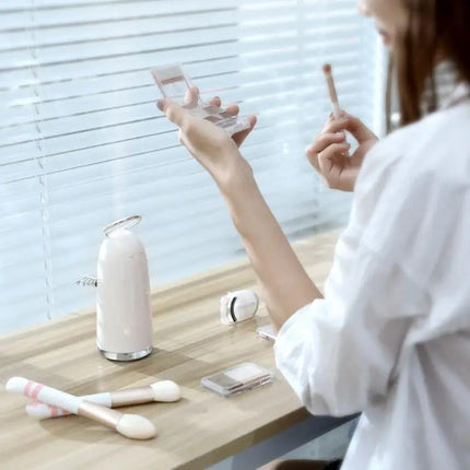 Mini Angel Atomizing Humidifier With Colorful Night Lights