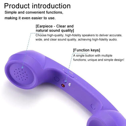 Comfortable Retro Handset for Cell Phones with Anti-Radiation | Syndmart