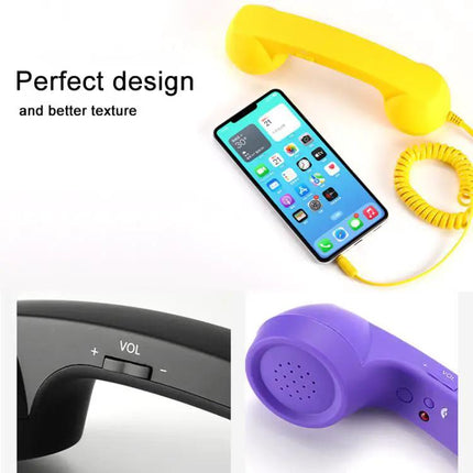 Comfortable Retro Handset for Cell Phones with Anti-Radiation | Syndmart