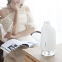 Portable 2.5W Spray Humidifier with Soothing Ambient Light