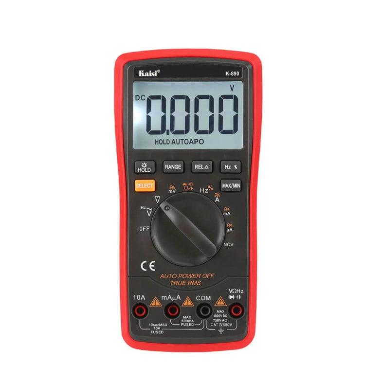 Kaisi K-890 High Precision LCD Digital Multimeter Tester for Electrical Measurements