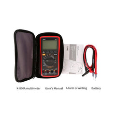 Kaisi K-890 High Precision LCD Digital Multimeter Tester for Electrical Measurements