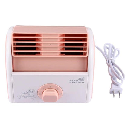 Bladeless Mini Desktop Fan for Quiet Everyday Cooling in Homes pink compact safe design for home office with adjustable angle and low noise