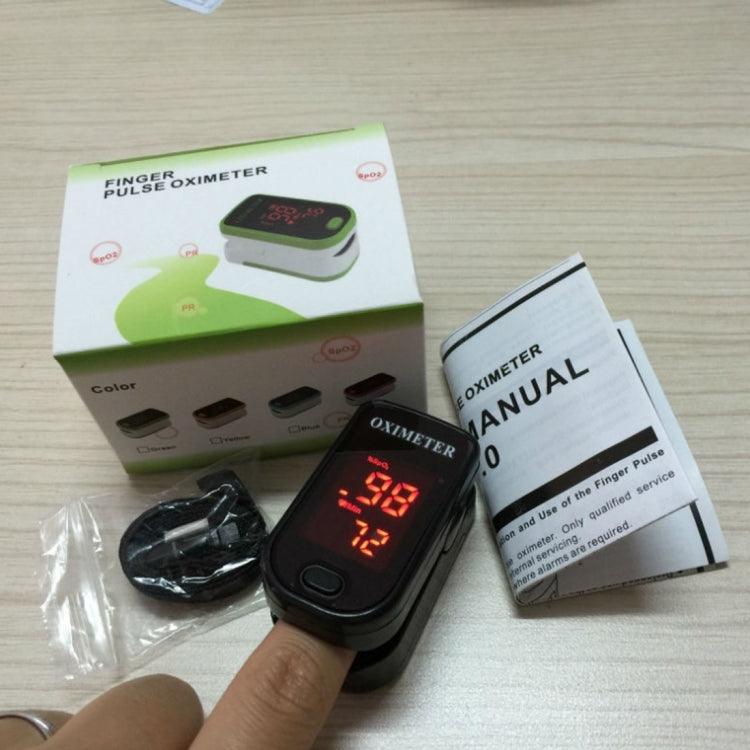 Portable LED Finger Pulse Oximeter with HD Display - Blood Oxygen and Pulse Rate Monitor