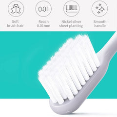 Brosse à dents superfine souple pour soins bucco-dentaires d'origine Xiaomi Youpin DR·BEI