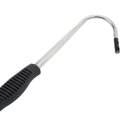 Benetech Handheld Thermal Probe for Wind Speed Monitoring – telescoping metal probe with black grip for airflow and temperature testing