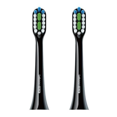 HUAWEI Lebooo LBS-T053A Replacement Smart Toothbrush Heads (Set of 2) Black LBS-T053A Toothbrush Head (Black)