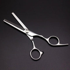 Professional Stainless Steel Hair Cutting and Thinning Scissors Set with Ergonomic Grip