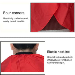 Waterproof Hair Cutting and Coloring Apron for Adults - Random Color Delivery