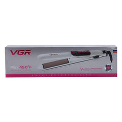 VGR V-509 35W Dual-Use Hair Straightener and Curler with 5 Adjustable Temperature Settings - EU Plug