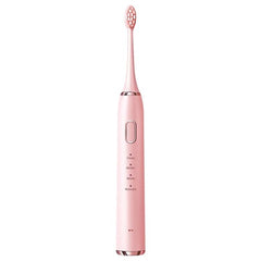 Lenovo B002.1-C2 Luxury USB Charging Sonic Electric Toothbrush with Antibacterial Brush Heads - 4 Cleaning Modes, Waterproof Design