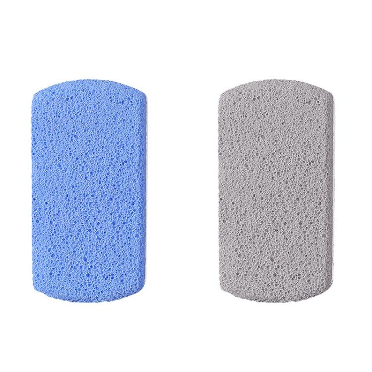 Dual-Color Foot Exfoliator Foam Glass Rubbing Stone, Assorted Colors