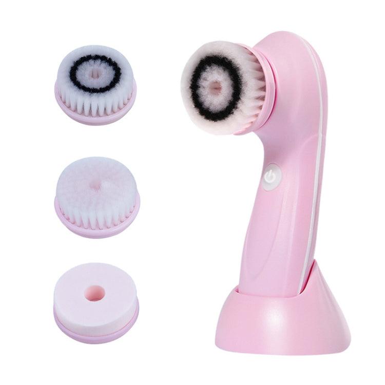 Portable 3-in-1 USB Facial Cleansing Brush for Deep Pore and Blackhead Removal