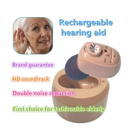 KAIXINWEI In-Ear Bluetooth Hearing Aid for Daily Conversations