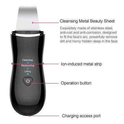 Ultrasonic Facial Cleanser With Deep Cleansing Mode