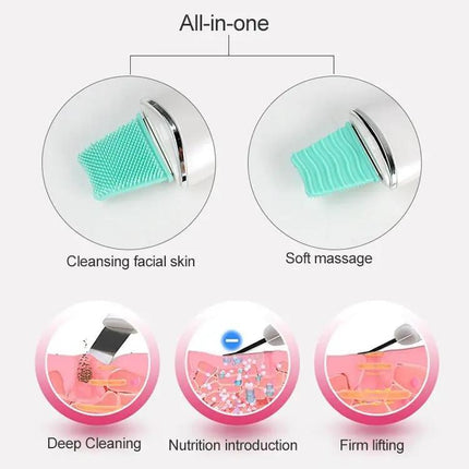 Ultrasonic Facial Cleanser With Deep Cleansing Mode
