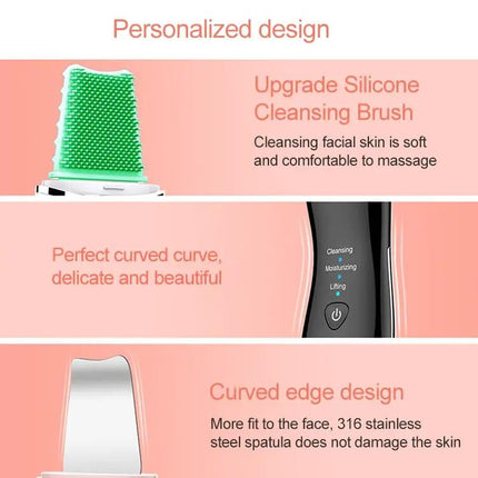 Ultrasonic Facial Cleanser With Deep Cleansing Mode