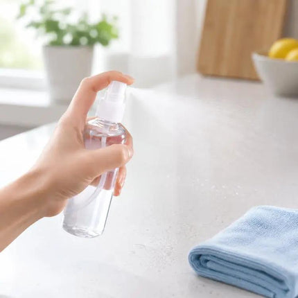 100ml PET Clear Spray Bottle For Disinfectants Daily Household Use