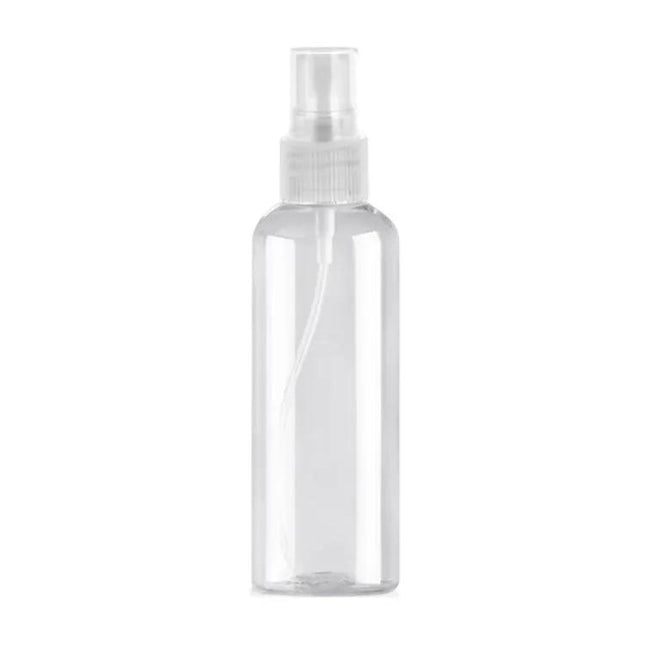100ml PET Clear Spray Bottle For Disinfectants Daily Household Use