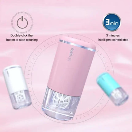 Eyekan Ultrasonic Lens Cleaner For Beauty Lenses, Automatic Cleaning