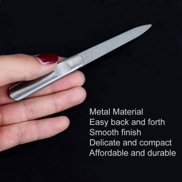 Polished Stainless Steel Nail File - 95mm Length