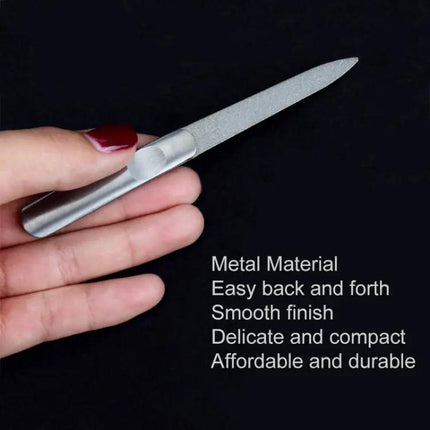 Stainless Steel Nail File 95mm For Everyday Nail Care