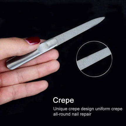 Stainless Steel Nail File 95mm For Everyday Nail Care
