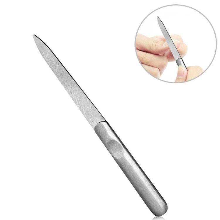 Stainless Steel Polished Nail File, Length : 95mm, Length : 95mm