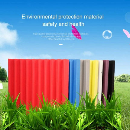 Acoustic Foam for Everyday Home Recording Spaces - colorful high-density dust-resistant panels for home offices, podcasting, and video call echo reduction