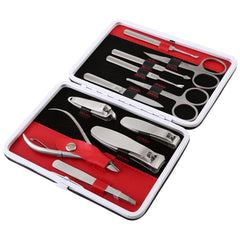 Kit de manucure et pédicure pour soins des ongles 11 en 1