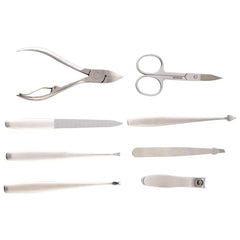 Kit de manucure et pédicure pour soins des ongles 8 en 1