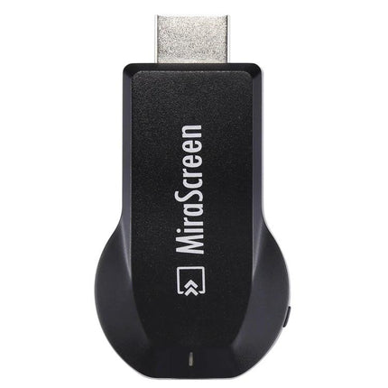 MiraScreen Wireless Display Dongle for Screen Mirroring Devices - black HDMI Miracast dongle for presentations and home entertainment