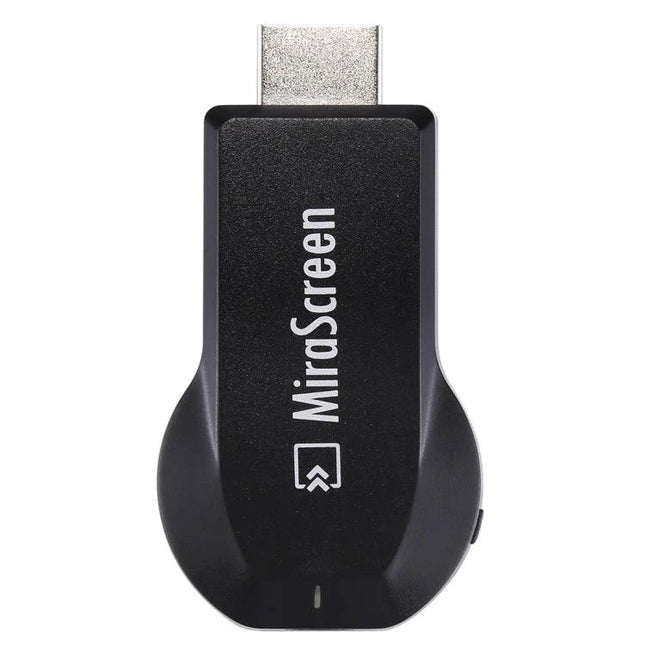 MiraScreen Wireless Display Dongle for Screen Mirroring Devices - black HDMI Miracast dongle for presentations and home entertainment