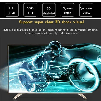 15 Meter HDMI Cable for High-Definition Video and Audio Links connecting HDTV to gaming console for clear 1080p, 3D visual effect and audio transmission