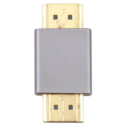 Gold-Plated HDMI Male to Male Adapter for Home Theater Connections - compact gold-plated HDMI male-to-male adapter for HDTVs and projectors, supports 1080P