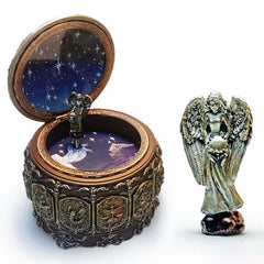 Celestial Taurus Luminous Resin Music Box - A Unique Birthday Gift